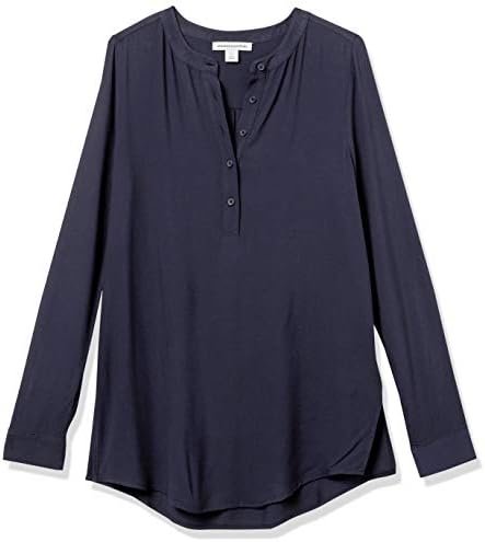 41j8pBET8L._AC_.jpg Amazon Essentials Women's Long-Sleeve Woven Blouse