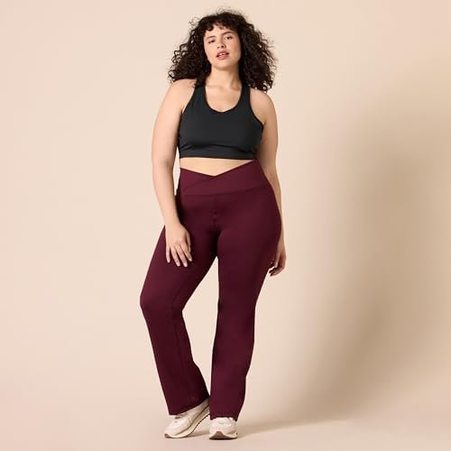 Amazon Essentials Women's Sports Bra with Medium Support, Active Sculpt, Racerback