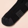 Amazon Essentials Men's Performance Cotton Moisture Control Socks, Athletic Crew, Breathable, 6 Pairs