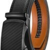 41ls2iISO1L._AC_.jpg Zitahli Belt Men, Ratchet Belt Dress with 1 3/8" Premium Leather,Slide Belt with Easier Adjustable Automatic Buckle