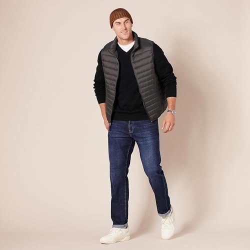 Amazon Essentials Men's V-Neck Pullover Sweater (Available in Big & Tall)