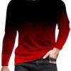 41nA897ftfL._AC_.jpg Muscularfit Mens Long Sleeve Shirts Casual Gradient Color Loose Pullover Graphic Tee Shirts Fall Fashion Athletic Sweatshirts