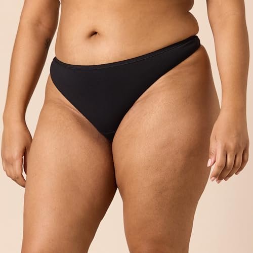 Amazon Essentials Cotton Thong Underwear for Women, Pack of 6