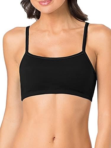 41nrOj1NctL._AC_.jpg Fruit of the Loom Women's Multi-Pack Spaghetti Strap Cotton Sports Bra