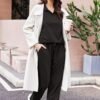 Ekouaer Lounge Sets for Women 2 Piece Outfits 2024 Long Sleeve Top with Pants Sweatsuit Tracksuit S-XXL