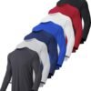41raWRan2oL._AC_.jpg 7 Pack Long Sleeve Shirts for Men UPF 50+ UV Sun Protection Quick Dry Moisture Wicking Workout Tee Shirts