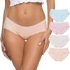 41rk2P5zx-L._AC_.jpg Wealurre Cotton Bikini Women's Breathable Panties Seamless Comfort Underwear