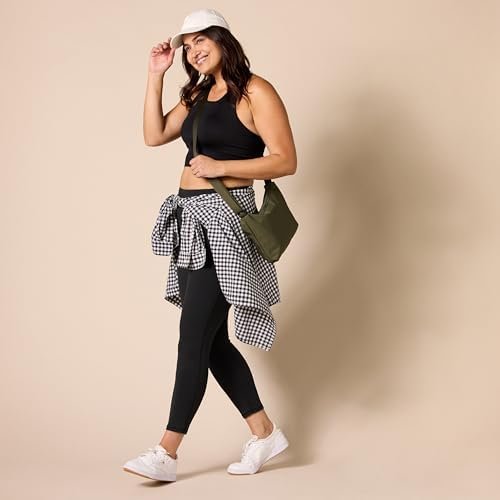 Amazon Essentials Workout Leggings for Women, High-Rise Active Sculpt Athleisure, Available in Plus Size