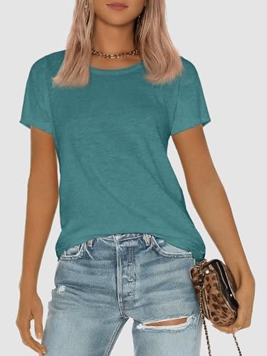 41tNq9ljSLL._AC_.jpg ATHMILE Womens T Shirt Summer Tops Short Sleeve Fashion School Teachers Clothes 2025 Spring Beach Vacation Trendy