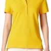 Amazon Essentials Women's Short-Sleeve Polo Shirt (Available in Plus Size)