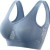 Breathable Anti-Sagging Breasts Sports Bras for Women Cooling Comfort Wireless Bra Breathable Lift Up Air Bra