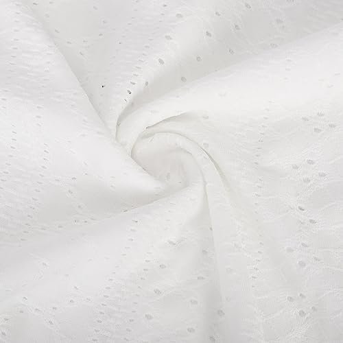 Ceboyel Womens Long Sleeve Tops 2023 Lace Crochet Casual Shirts Button Down V Neck Blouses Dressy Trendy Fashion Fall Clothes