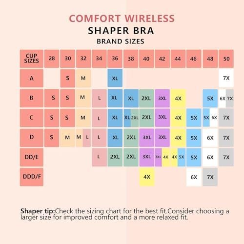 Cabales Women's Seamless Wire Free Bra for Women Removable Padded Comfort Sports Bra