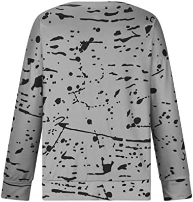 Ceboyel Womens Crew Neck Sweatshirt 2023 Striped Color Block Blouese Shirts Long Sleeve Pullover Tops Fall Fashion Clothes