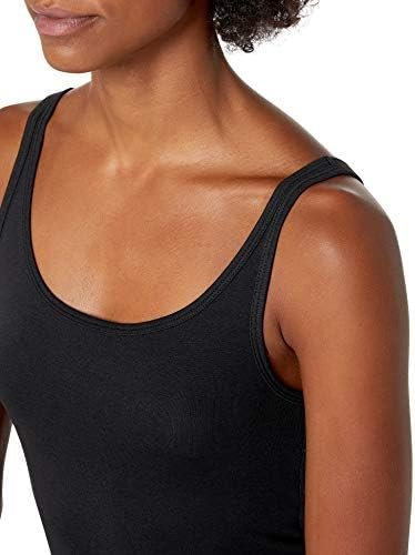 Amazon Essentials Women's Slim-Fit Thin Strap Tank Top, Pack of 2