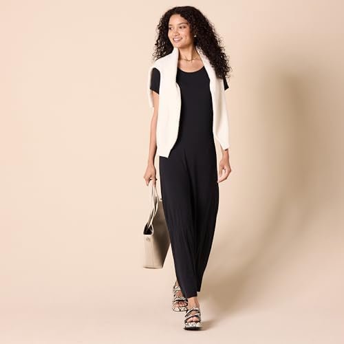 Amazon Essentials Women's Short-Sleeve Maxi Dress, Flowy