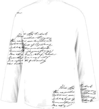 Womens Long Sleeve Shirts Business Casual Tops Loose Work Blouses V Neck Button Front Printed T-Shirts Tunic