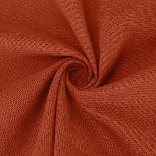 2 Piece Outfits for Women Summer Cotton Linen Casual Matching Set Short Sleeve T Shirts and Capri Pants with Pockets