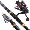 510n420k-0L._AC_.jpg Sougayilang Fishing Rod Reel Combo with Telescopic Fishing Pole Spinning Reel Carrier Bag for Travel Saltwater Freshwater Fishing