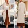 GRACE KARIN Women's 2025 Trendy Long Cardigans Sweater Lightweight Open Front Long Sleeve Maxi Duster Coats with Pockets