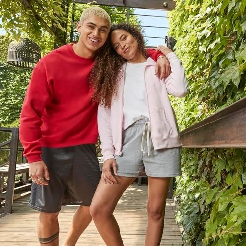 518BO5kRnIL._AC_.jpg Hanes Women's Jersey Pocket Shorts, Drawstring Cotton Jersey Shorts, 7" Inseam