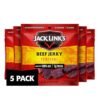 518olcT9fRL.jpg Jack Link's Beef Jerky, Teriyaki, Multipack Bags - Flavorful Meat Snacks for Lunches, Ready to Eat Protein Snacks, Individual Packs - 7g of Protein, Made with 100% Beef - 0.625 oz (Pack of 5)
