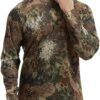 Generic Men'S Long Sleeve Sun Protection Shirts Lightweight Hunting Shirt Quick Dry Fishing Hoodie Summer Camouflage Shirts