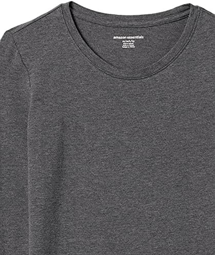 Amazon Essentials Women's Regular-Fit Long-Sleeve Crewneck T-Shirt (Available in Plus Size)