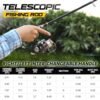 51K08H2l8yL._AC_.jpg PLUSINNO Fishing Rod and Reel Combos Carbon Fiber Telescopic Fishing Pole with Reel Combo Sea Saltwater Freshwater Kit Fishing Rod Kit