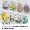 Shower Steamers Aromatherapy Birthday Gifts for Women - SWCANDY 8 Pcs Stocking Stuffers White Elephant Gifts for Adults Mom Men Teen Self Care with Natural Essential Oils Relaxation Home SPA Christmas