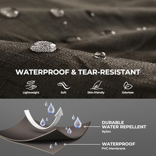 Calamus WaveWalker Fishing Waders for Men & Women, 100% Waterproof PVC Waders with Slip-Resistant Boots, Tear-Resistant Nylon