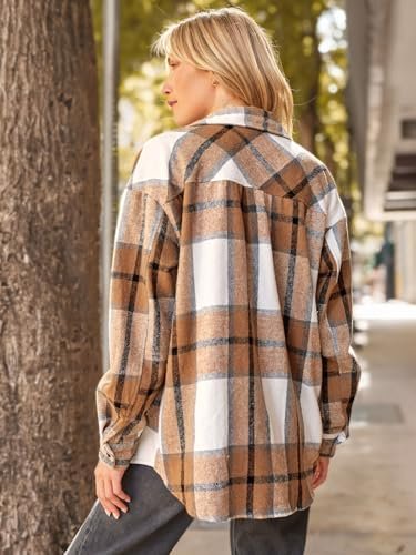 51OraT0owRL._AC_.jpg AUTOMET Womens Fall Outfits Fashion Clothes Shackets Flannel Plaid Button Down Long Sleeve Shirts Jackets