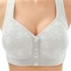 51P3LvrBADL._AC_.jpg 2025 Daisy Bras for Older Women Front Closure Bra Full Coverage Comfortable Bras No Underwire Plus Size Bra
