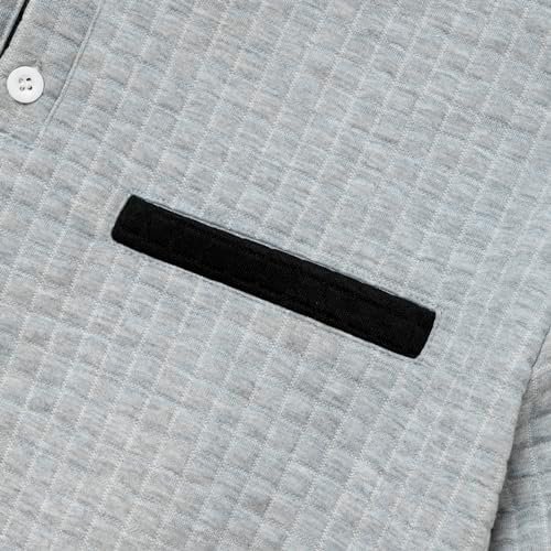 Generic Polo Shirts for Men Short Sleeve Causal Summer Henley Shirt Big and Tall Golf Tshirt Pullover Gym Workout Tee Tops