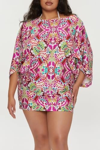 51T9H-TfNmL._AC_.jpg Trina Turk Women's Monaco Casablanca Tunic, Casual, Beach Cover Ups
