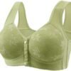 51TFHbY7OfL._AC_.jpg 2025 Daisy Bras for Older Women Front Closure Bra Full Coverage Comfortable Bras No Underwire Plus Size Bra