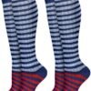 51X8PdPMnZL._AC_.jpg 2Packs Compression Socks for Women - 15-20 mmHg Graduated Circulation Support for Nurses, Athletes and Travel