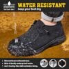 51YeXgdNdGL._AC_.jpg Slip On Steel Toe Shoes Men Women Waterproof Non Slip Lightweight Comfortable Walking Loafers No-Laces