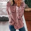 Sweatshirt for Women Oversized Graphic Comfy Long Sleeve Shirts Casual Fashion Spring Crewneck Pullover Tops Clothing