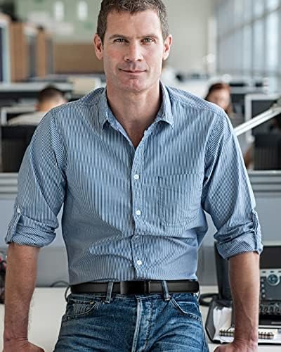 51cIFR4xxPL._AC_.jpg BOSTANTEN Mens Belt Leather Ratchet Belt For Men Dress and Casual with Adjustable Buckle, Trim to Fit