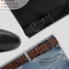 51curKa43HL._AC_.jpg BULLIANT Men Belt 2Pack,Braided Woven Leather Belt For Men Golf Casual Jeans 1 3/8"