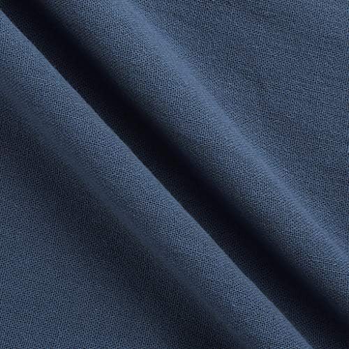 Linen Pants Women 2025 Summer Beach Lounge Palazzo Trousers Loose Elastic Plus Size Drawstring with Pockets Pants