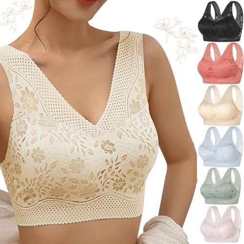 51jHcac9FvL._AC_.jpg Hat meo Women's Orthopedic Anti-Sagging Bra,Hat meo Posture Correcting Bra,Breathable Push up Bra for Senior Women