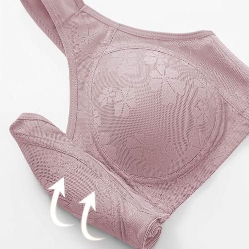 Daisy Bras for Older Women 2025 Comfy Convenient Front Closure Bra Full Support No Underwire Bras
