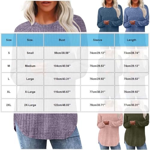 Tunic Pullover Fall Shirts Women Clothes Long Sleeve Shirt Woman Wear Fashion 2025 Trendy Travel Outfit Winter Tops