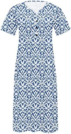 51lzY1tX-dL._AC_.jpg Women Paisley Print Causal Dress Short Sleeve Maxi Dresses Boho Vintage Style Summer Dress Trendy 2024 Ladies Clothes