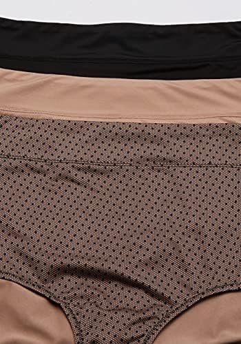 Warner's Women's Blissful Benefits No Muffin Top 3 Pack Brief Panty