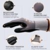 51rA149toVL._AC_.jpg TitanFlex Work Gloves Microfoam Nitrile Coated Men Women, Safety Warehouse Gloves with Grip, Touchscreen, Seamless Knit Nylon