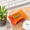 REESE'S Milk Chocolate Snack Size Peanut Butter Cups, Candy Pantry Pack, Halloween Candy, 13.75 oz (25 Pieces)