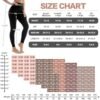 4 Pack Leggings for Women Butt Lift High Waisted Tummy Control No See-Through Yoga Pants Workout Running Leggings
